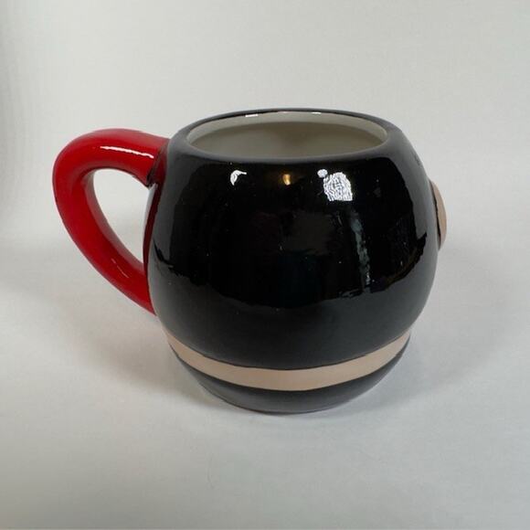 Walgreens Dracula Vampire Ceramic Mug/Cup Halloween Black Red 24.3 fl oz - Picture 6 of 12